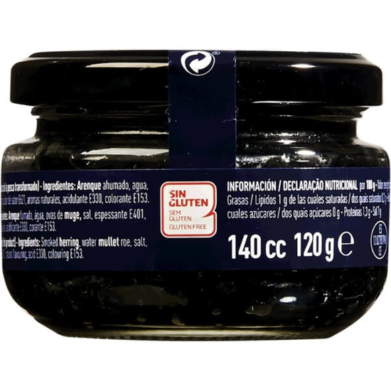 Imagem de Sucedâneo de Caviar sem Glúten EL CORTE INGLÉS frasco 120g