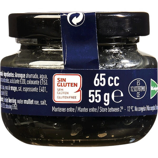 Imagem de Sucedâneo de Caviar sem Llúten EL CORTE INGLÉS frasco 55g