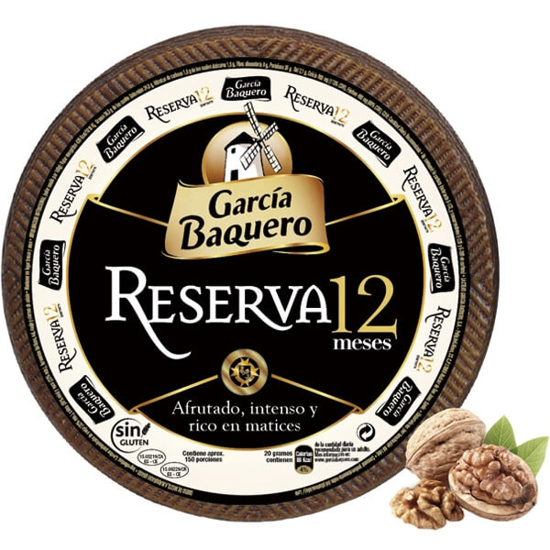 Imagem de Queijo de Espanha Curado Reserva GARCÍA BAQUERO (kg)