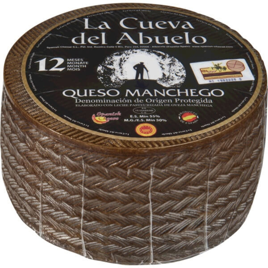 Imagem de Queijo Manchego 12 Meses LA CUEVA DEL ABUELO (kg)