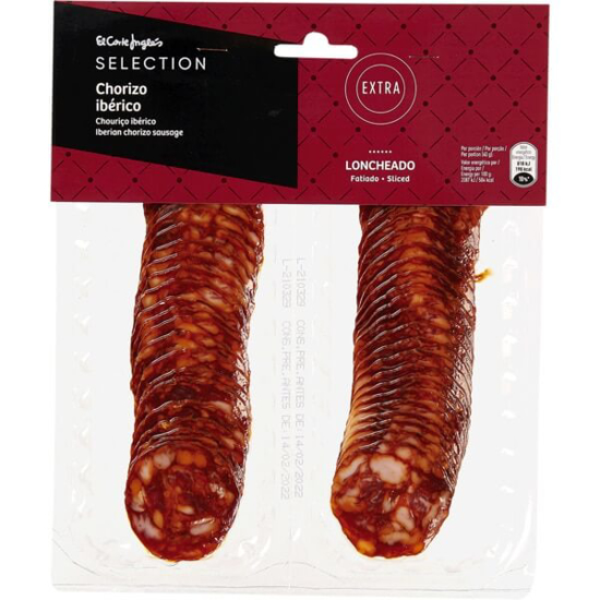 Imagem de Chouriço Ibérico 2 x 75 g EL CORTE INGLÉS SELECTION unidade 150g