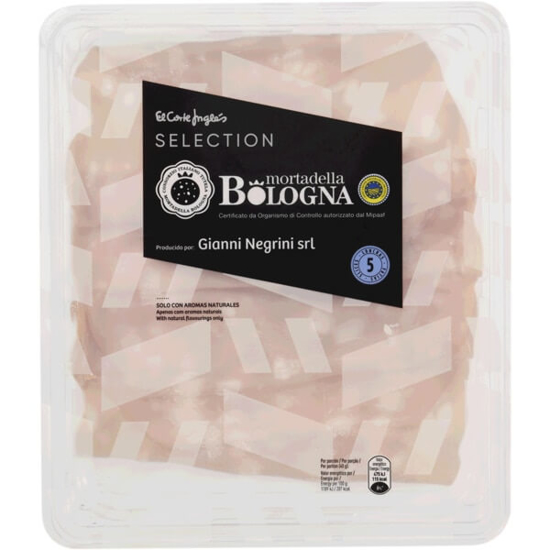 Imagem de Mortadela Bologna IGP em Fatias EL CORTE INGLÉS SELECTION emb.120g