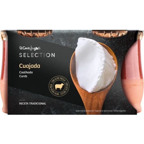 Imagem de Coalhada com Leite de Ovelha EL CORTE INGLÉS SELECTION Pack 2 emb.140g