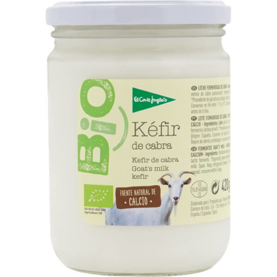 Imagem de Kéfir de Cabra Biológico EL CORTE INGLÉS BIO frasco 420g