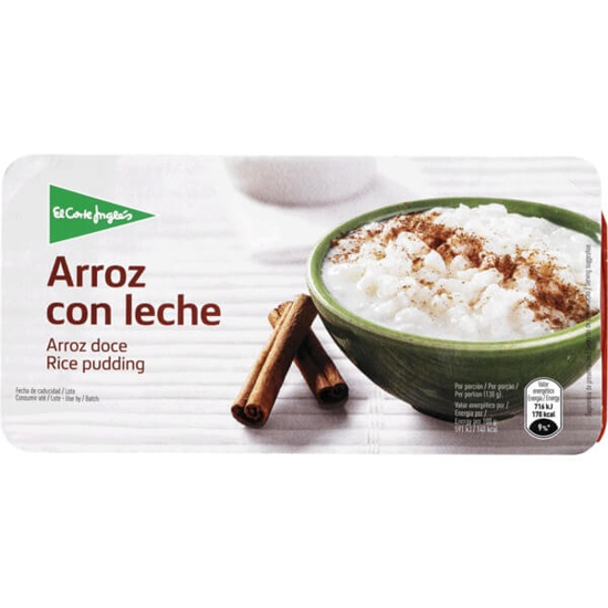 Imagem de Arroz Doce EL CORTE INGLÉS Pack 4 emb.130g