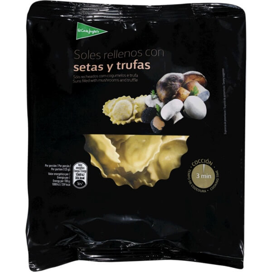 Imagem de Raviolis Recheados com Cogumelos e Trufa EL CORTE INGLÉS emb.250g