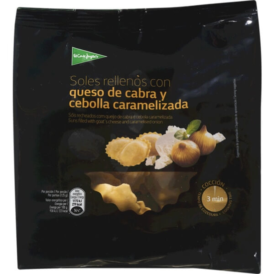 Imagem de Sóis Recheados com Queijo de Cabra e Cebola Caramelizada EL CORTE INGLÉS emb.250g