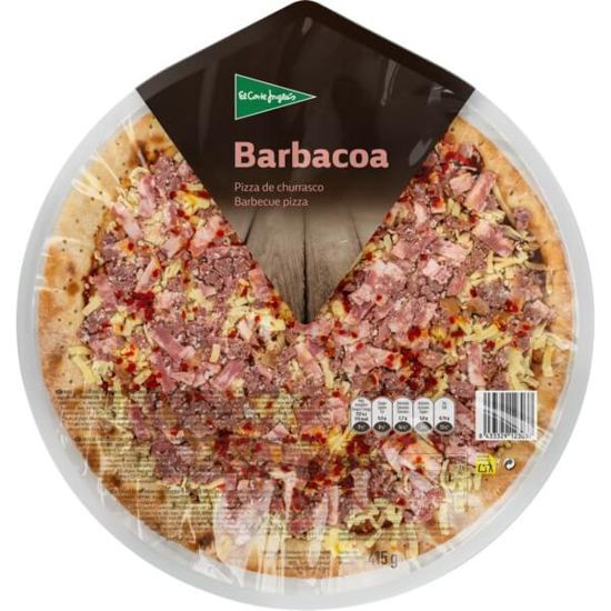 Imagem de Pizza Barbecue EL CORTE INGLÉS emb.415g