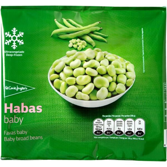 Imagem de Favas Baby EL CORTE INGLÉS emb.450g