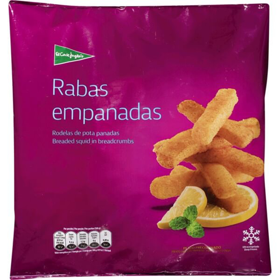 Imagem de Rodelas de Pota Panadas EL CORTE INGLÉS emb.400g