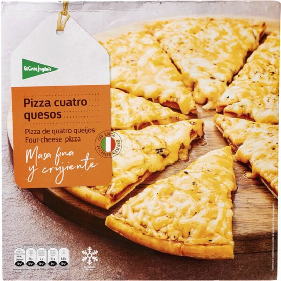 Imagem de Pizza de Quatro Queijos EL CORTE INGLÉS emb.380g