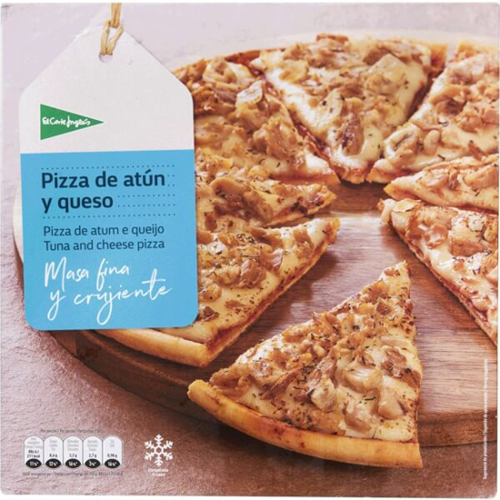 Imagem de Pizza de Atum e Queijo EL CORTE INGLÉS emb.400g