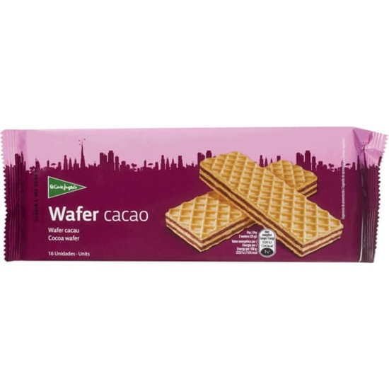 Imagem de Bolachas Wafer de Cacau EL CORTE INGLÉS emb.200g