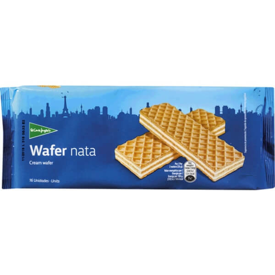 Imagem de Bolachas Wafer de Nata EL CORTE INGLÉS emb.200g