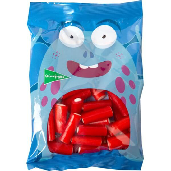 Imagem de Gomas Tronquitos Pequenos de Morango EL CORTE INGLÉS emb.200g