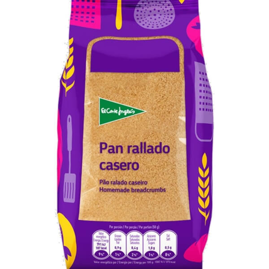 Imagem de Pão Ralado Caseiro EL CORTE INGLÉS emb.500g