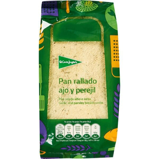 Imagem de Pão Ralado com Alho e Salsa EL CORTE INGLÉS emb.500g