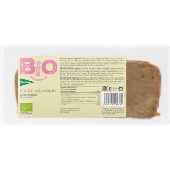 Imagem de Seitan em Fatias Biológico EL CORTE INGLÉS BIO emb.300g