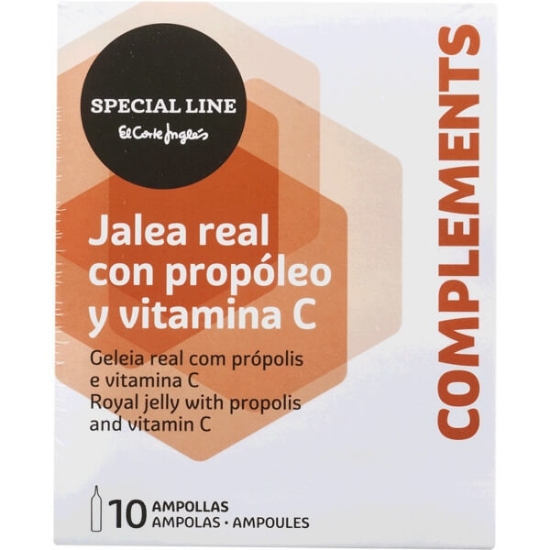 Imagem de Geleia Real com Própolis e Vitamina C SPECIAL LINE EL CORTE INGLÉS emb.10 unidades