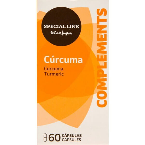 Imagem de Cúrcuma SPECIAL LINE EL CORTE INGLÉS emb.60 cápsulas