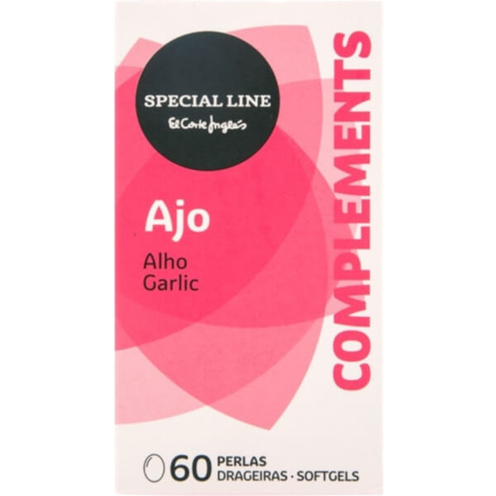 Imagem de Suplementos Alho 60 Cápsulas SPECIAL LINE EL CORTE INGLÉS emb.84g