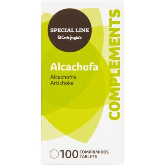 Imagem de Suplementos Alcachofra 100 Cápsulas SPECIAL LINE EL CORTE INGLÉS emb.50g