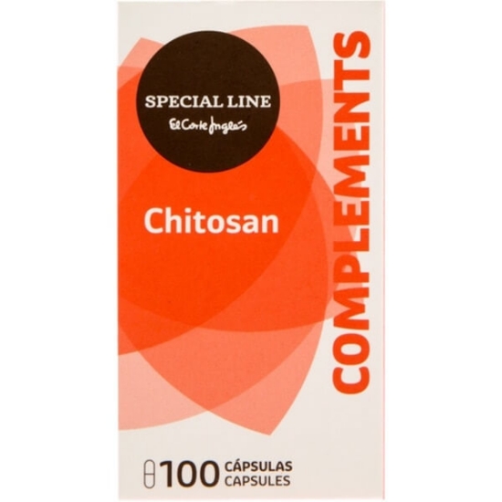 Imagem de Suplementos Chitosan 100 Cápsulas SPECIAL LINE EL CORTE INGLÉS emb.50g