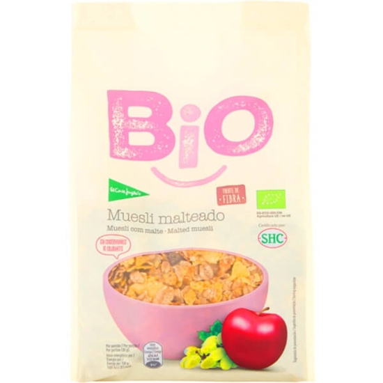 Imagem de Muesli com Malte Biológico EL CORTE INGLÉS BIO emb.400g