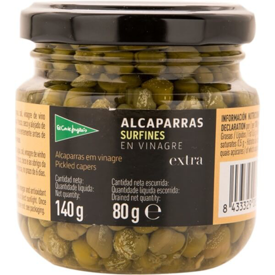 Imagem de Alcaparras em Vinagre EL CORTE INGLÉS frasco 80g