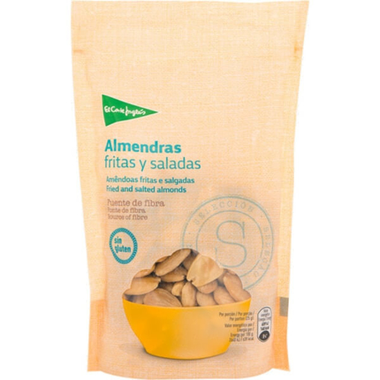 Imagem de Amêndoas Fritas e Salgadas sem Glúten EL CORTE INGLÉS emb.150g