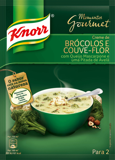 Imagem de Sopa Gourmet Brócolos Couve Flor KNORR 62g