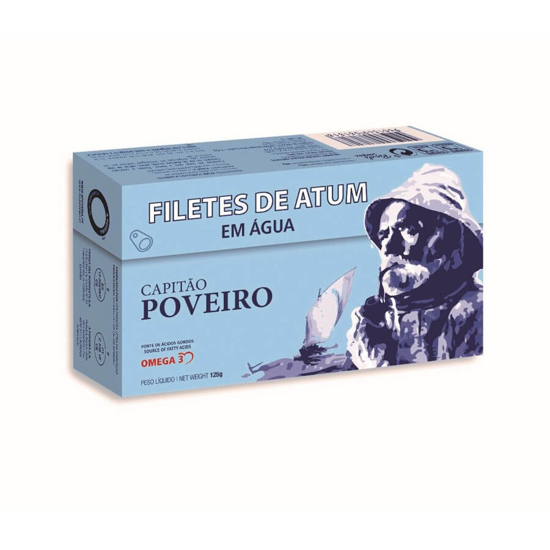 Imagem de Filete Atum Natural CAPITÃO POVEIRO 120g