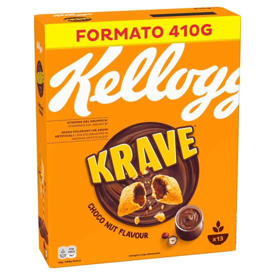 Imagem de Cereais Krave Chocolate e Avelã KELLOGG'S emb.410g