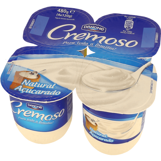 Imagem de Iogurte Cremoso Natural DANONE 4x120g