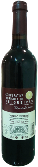 Imagem de Vinho Verde Tinto FELGUEIRAS 75cl