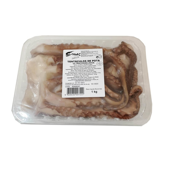 Imagem de Tentaculos de Pota MARFRESCO 1kg Congelados