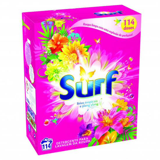 Imagem de Detergente Máquina Roupa Tropical SURF 114 doses