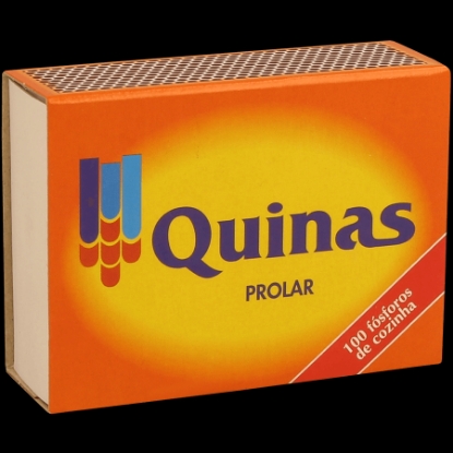 Mostrar detalhes para Fósforos Prolar QUINAS 4x100un Imagem de Fósforos Prolar QUINAS 4x100un
