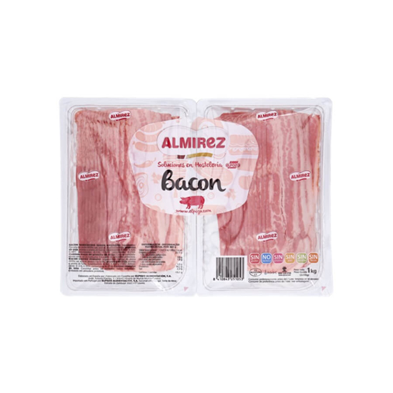 Imagem de Bacon Fatiado ALMIREZ 2x500g