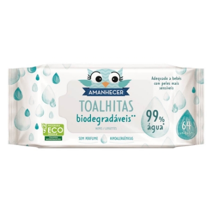 Mostrar detalhes para Toalhitas Bebe 99% Água AMANHECER 64un Imagem de Toalhitas Bebe 99% Água AMANHECER 64un