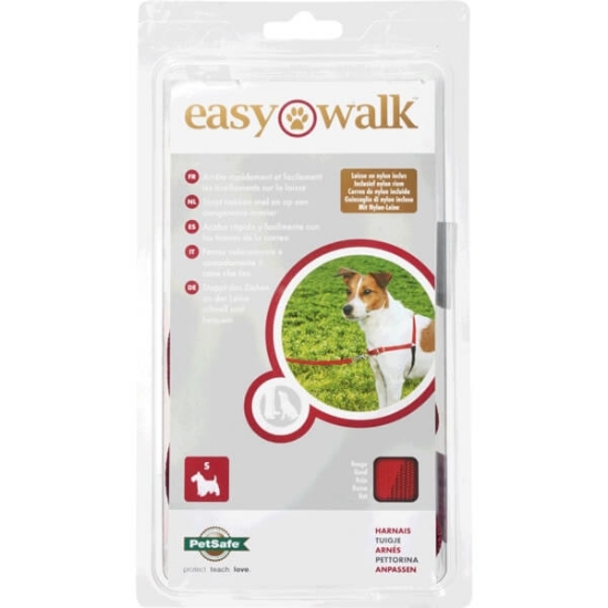 Imagem de Peitoral para Cão Vermelho Pequeno EASY WALK emb.1 unidade