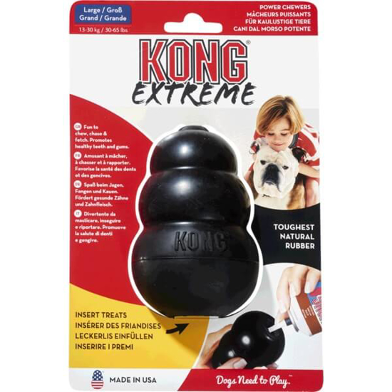 Imagem de Brinquedo para Cão Preto Grande KONG EXTREME emb.1 unidade