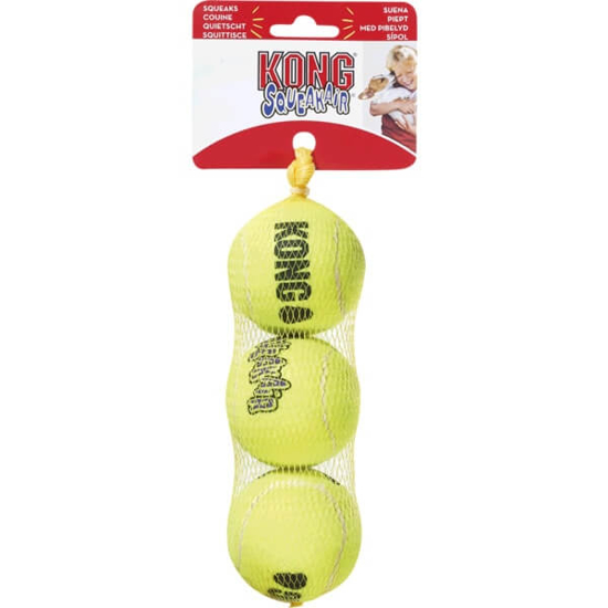 Imagem de Brinquedo para Cão Bolas de Tenis Tamanho M KONG SQUEAKAIR emb.1 unidade