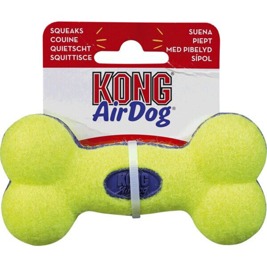 Imagem de Brinquedo para Cão Squeaks Verde Pequeno KONG AIR DOG emb.1 unidade