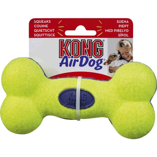 Imagem de Brinquedo para Cão Squeaks Verde Médio KONG AIR DOG emb.1 unidade