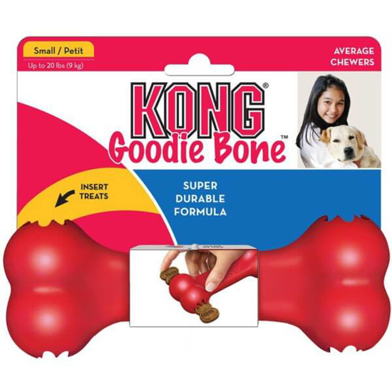 Imagem de Brinquedo para Cão Goodie Bone Pequeno KONG emb.1 unidade