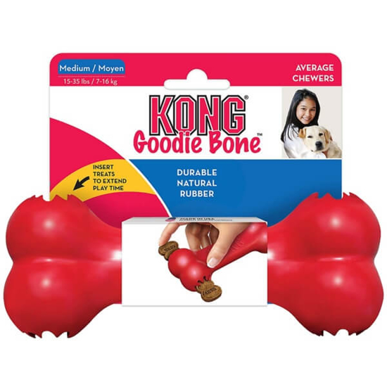 Imagem de Brinquedo para Cão Goodie Bone Médio KONG emb.1 unidade