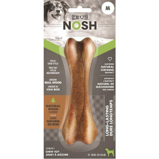 Imagem de Brinquedo Osso para Cão 10-20 Kg Tamanho M ZEUS NOSH emb.1 unidade