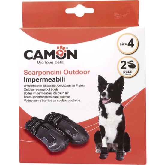 Imagem de Botas Impermeáveis para Cão Tamanho 4 CAMON emb.1 unidade