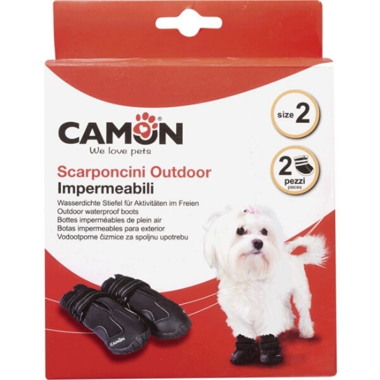 Imagem de Botas Impermeáveis para Cão Tamanho 2 CAMON emb.2 unidades